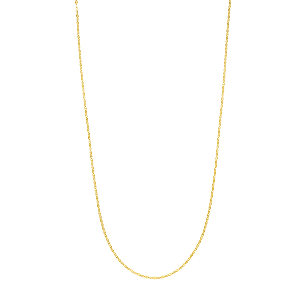 Leaf Jewelry Halskette Shiny Twist, 14K Gelbgold Begrenzt auf 3 Tage