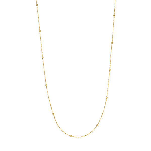 Leaf Jewelry Halskette Beads, 14K Gelbgold Saisonschlussverkauf