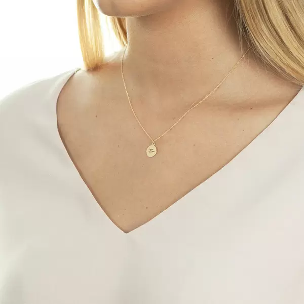 Leaf Jewelry Halskette Birds, 14 K Gelbgold Exklusive Angebote