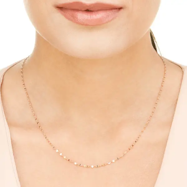 Leaf Jewelry Halskette Shiny Twist, 14K Rosegold Fabrik Onlineshop