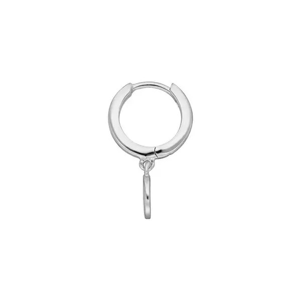 Leaf Jewelry Single Creole PLATELET, 925 Sterlingsilber Online Outlet