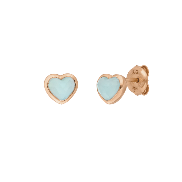 Leaf Jewelry Ohrstecker Valentine, Rosegold Blitzverkäufe