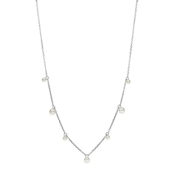 Leaf Jewelry Halskette Rain Drop, 925 Sterlingsilber, Perle Rabatt