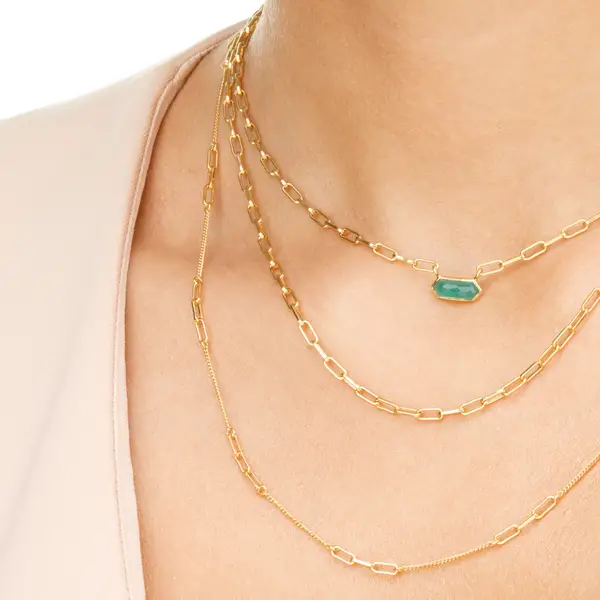 Leaf Jewelry Silber Halskette, CUBE I Online Shopping
