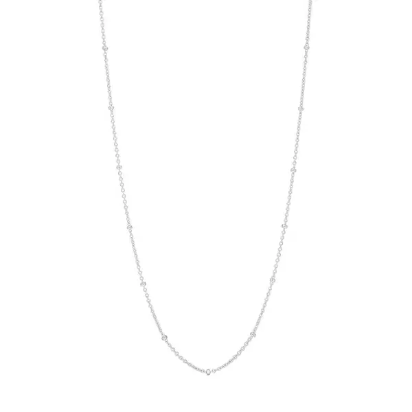 Leaf Jewelry Gliederkette mit Kugeln, 55cm, 925 Sterlingsilber Neuheiten