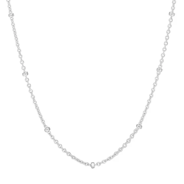 Leaf Jewelry Gliederkette mit Kugeln, 55cm, 925 Sterlingsilber Neuheiten