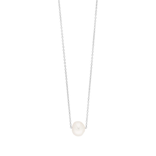 Leaf Jewelry Halskette Perlen Tropfen, 925er Silber Wochenangebot