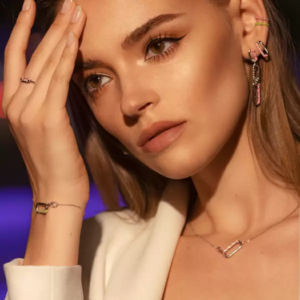 Leaf Jewelry Silber Earcuff, Neon Twist Kauf eins, bekomm eins gratis