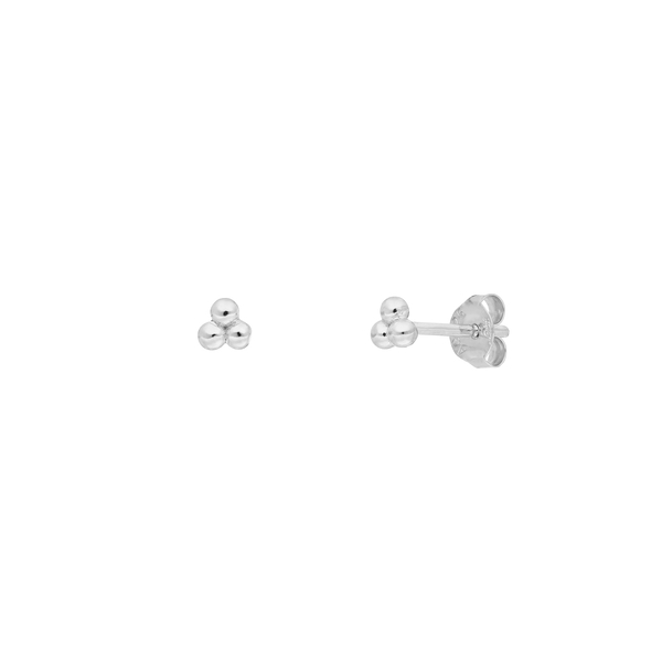 Leaf Jewelry Ohrstecker Bubble, 925 Sterlingsilber Lagerräumung