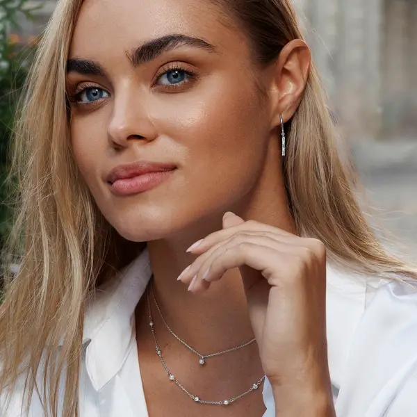 Leaf Jewelry Creole ICE CUBE, 925 Sterlingsilber Bestseller