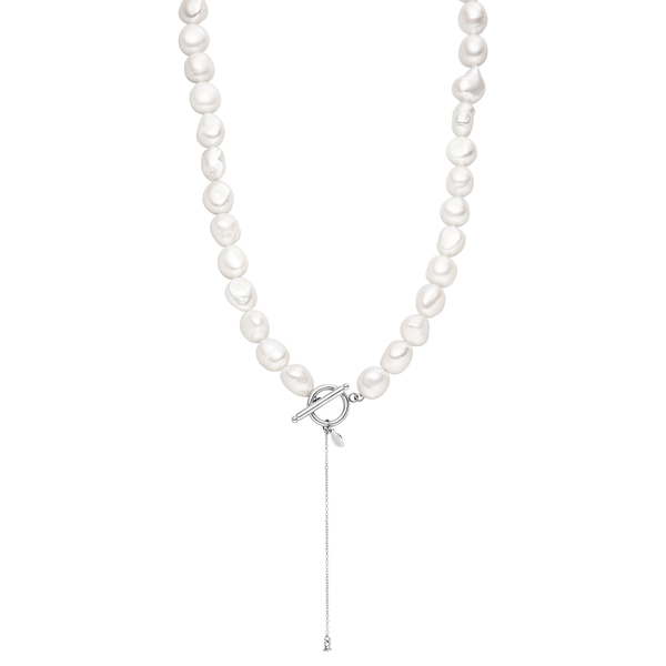 Leaf Jewelry Halskette Barockperle, 925 Sterlingsilber Clearance-Verkauf