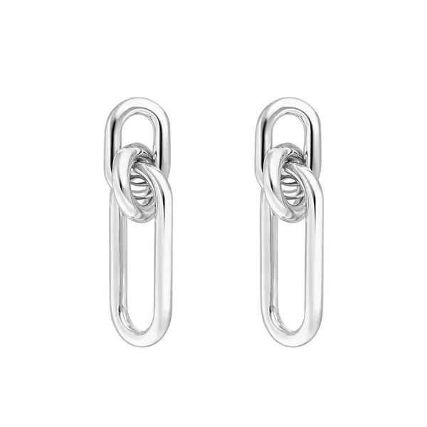 Leaf Jewelry Silber Ohrhänger, Karabiner Flash Sale