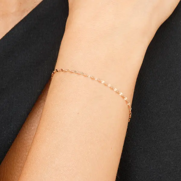 Leaf Jewelry Armkette Shiny Twist, 14K Gelbgold Begrenzte Freigabe