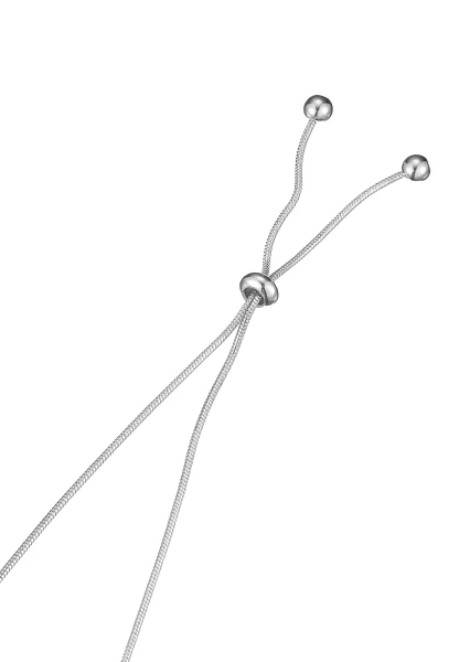 Leslii Lange Kette Tropfen-Anhänger Silber Braun Tägliche Deals