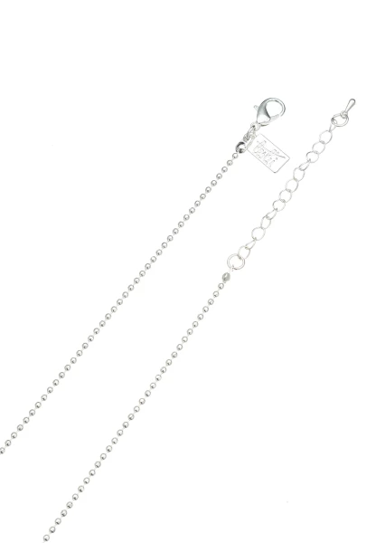 Leslii Lange Halskette Ringe Silber Weiß Wochenangebot