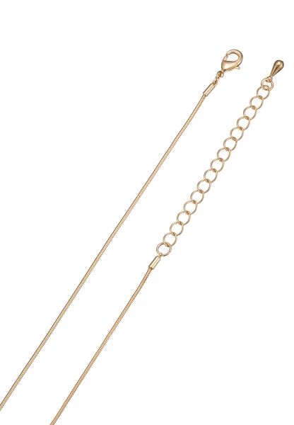 Leslii Lange Kette Tropfen in Gold Weiß Bis zu 60% Rabatt