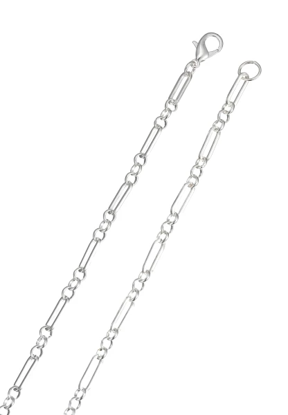 Leslii Lange Halskette Stone Silber Braun Speichern exportieren