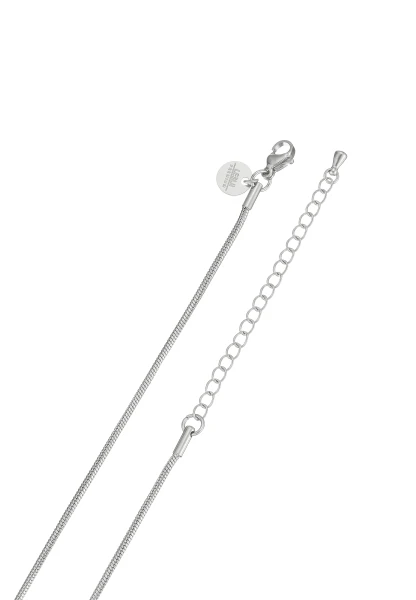 Leslii Lange Kette Ringe Edelstahl Silber Rabatte dieses Monats
