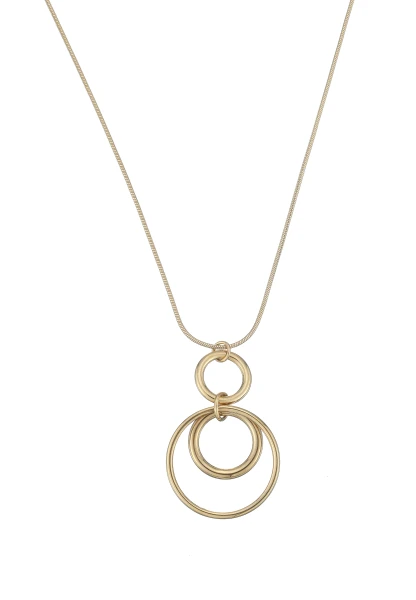 Leslii Lange Kette Ringe Edelstahl Gold Fabrik Onlineshop
