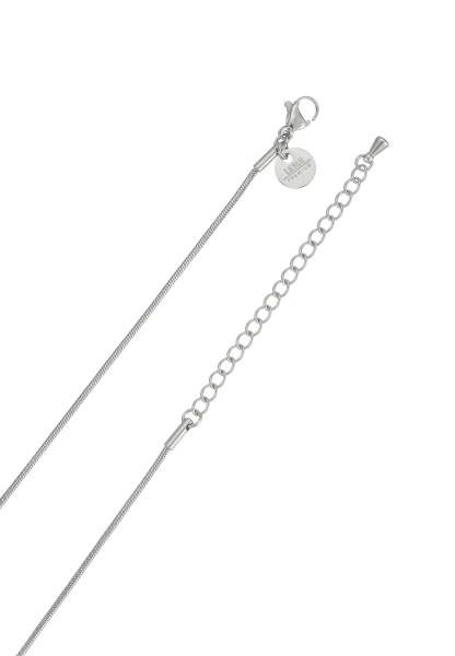 Leslii Lange Kette Ringe Edelstahl Silber Fabrikpreis