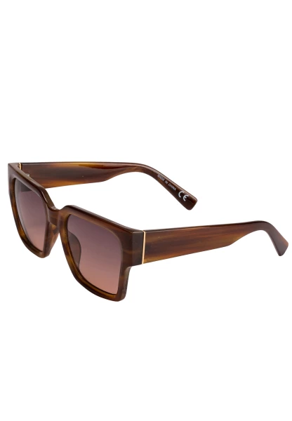 Leslii Sonnenbrille Retro Look Damen Sunglasses Designerbrille in Braun Zeitlich begrenztes Angebot