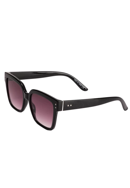 Leslii Sonnenbrille Big Retro Damen Sunglasses Designerbrille in Schwarz Exklusive Angebote