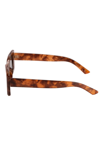 Leslii Sonnenbrille 90ies eckige Brille Damen Sunglasses Designerbrille in Braun Saisonale Angebote