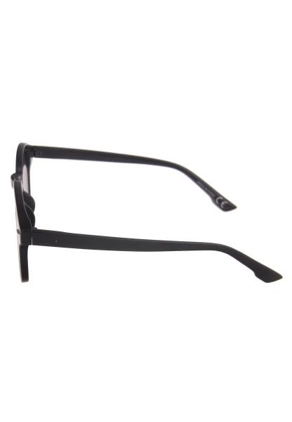 Leslii Sonnenbrille Damen Trend schwarze Sonnenbrille Designerbrille Sunglasses Kunststoff Schwarz Neueste Stile