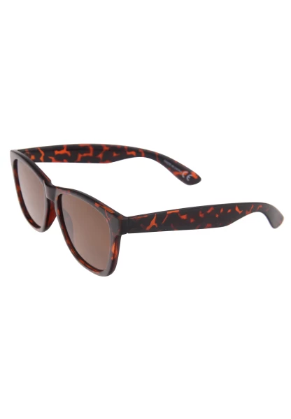 Leslii Sonnenbrille Damen Smart braune Hornlook-Brille Designerbrille Sunglasses Kunststoff Braun Letzter Tag