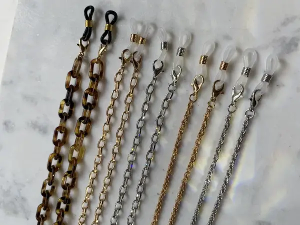 Leslii Brillenkette Gliederkette Gold Sonderangebot der Fabrik