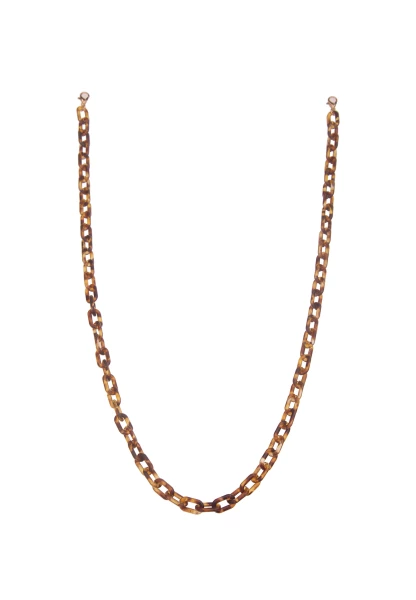 Leslii Brillenkette Horn Look Bis zu 55% Rabatt