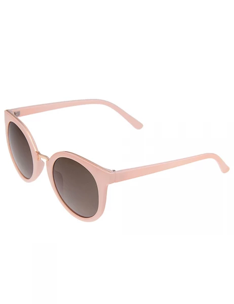 Leslii Sonnenbrille Damen Classic-Look Designerbrille Sunglasses Rosa Kunststoff Discount Store für neue Produkte