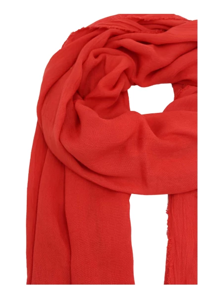 Leslii Schal Uni Viskose Bambus Natur-Schal roter Schal einfarbig nachhaltig Bamboo Rot Top Angebot