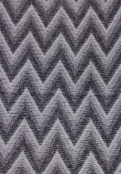 -50% SALE Leslii Schal Zickzack-Muster gemusterter Fransen-Schal Muster-Schal in Schwarz Grau Wochenangebot