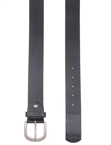 -50% SALE Leslii Gürtel Glitzer Schimmer Schwarz | Damen-Gürtel Mode-Accessoire | Breite 3,2cm Neueste Mode