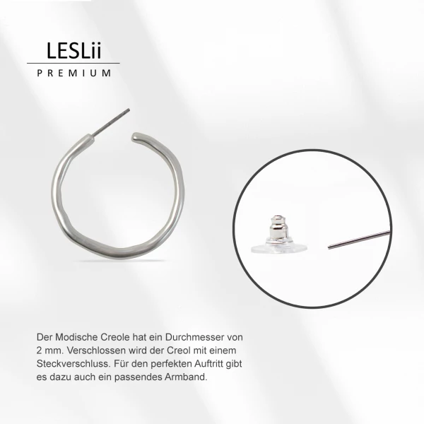 Leslii Ohrring - 01/silber Sonderangebot