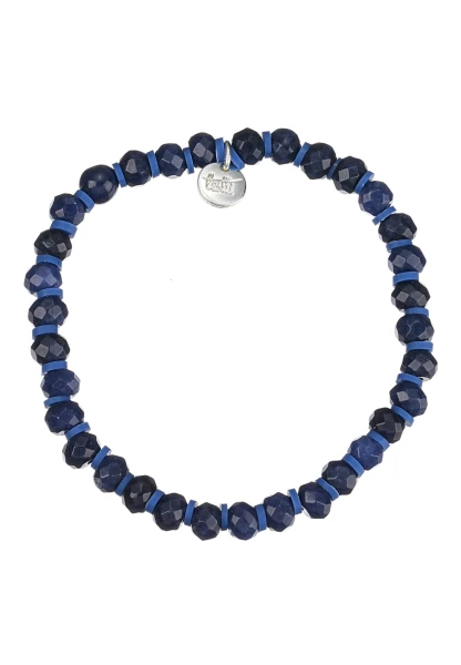 Leslii Armband Glasperlen in Blau Hotsell