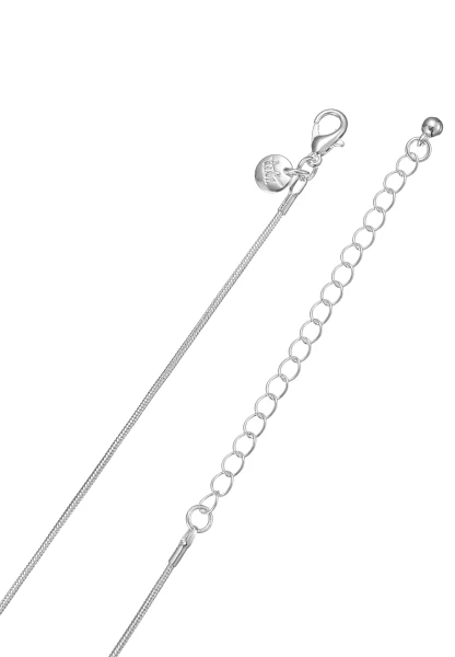 Leslii lange Halskette Spiraldrop | Silber 50% Rabatt für begrenzte Zeit