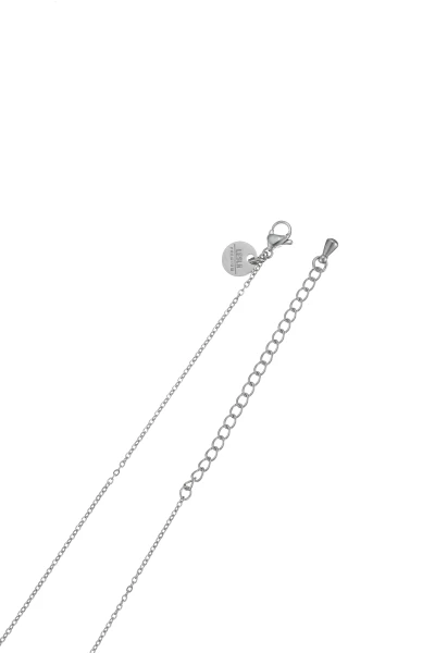 Leslii Kurze Halskette Strass Kreuz Edelstahl Silber Black Friday