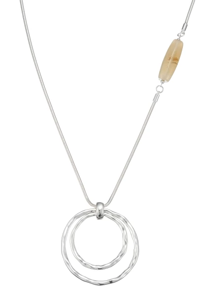 Leslii Lange Kette Nature Silber JETZT KAUFEN