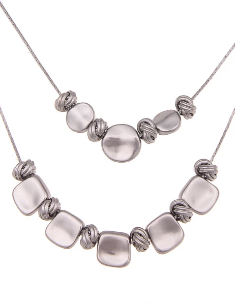 Leslii kurze Halskette - 01/silber Sonderangebot der Fabrik