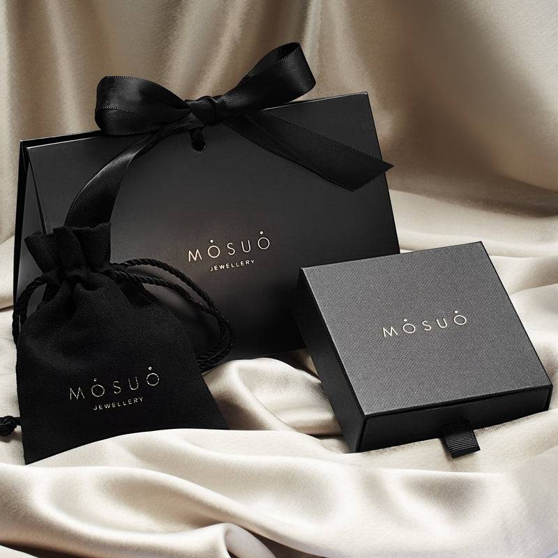 Mosuo Jewellery Herz Gold Ohrringe - Vermeil Black Friday