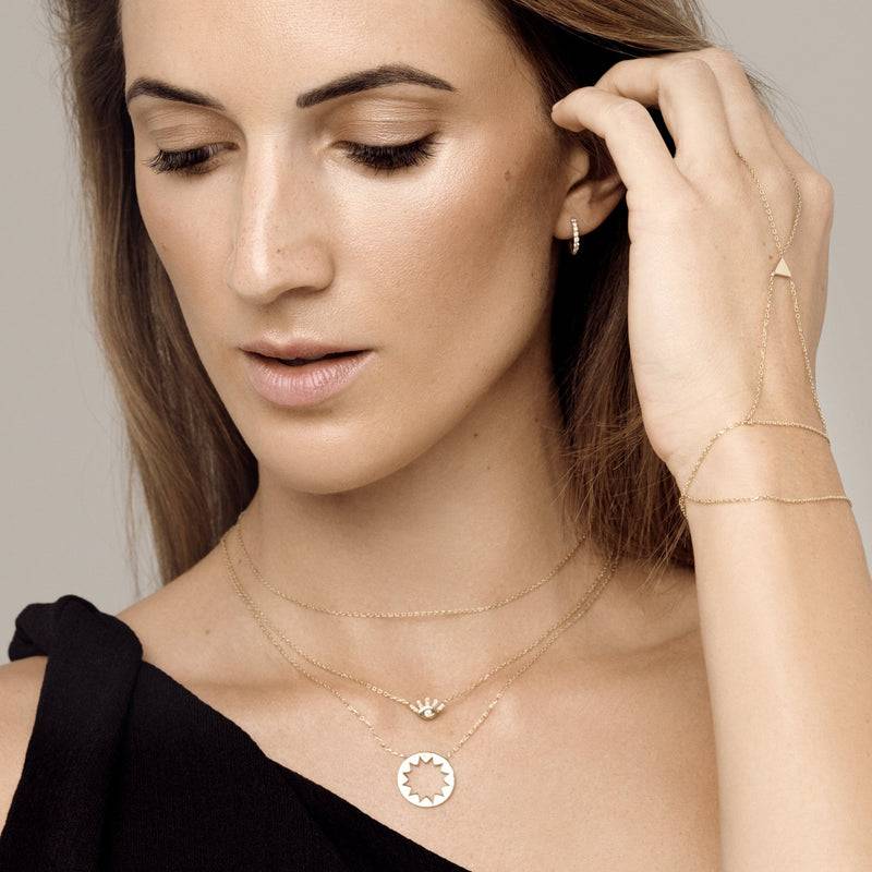 Mosuo Jewellery Dreieck Finger Armband Neueste Mode