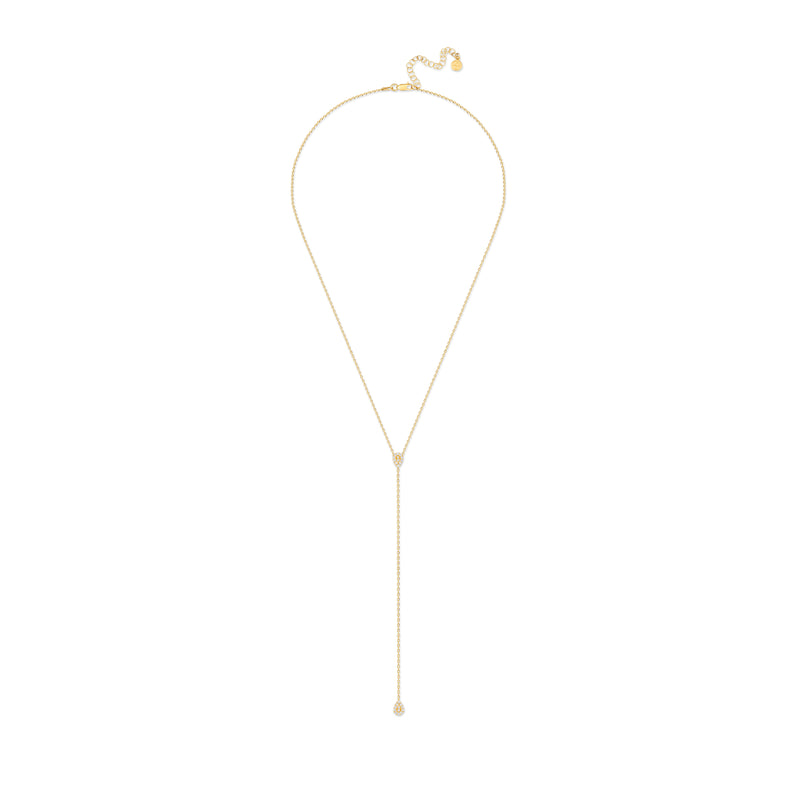 Mosuo Jewellery Teardrop Lariat Halskette - Vermeil Blitzangebot