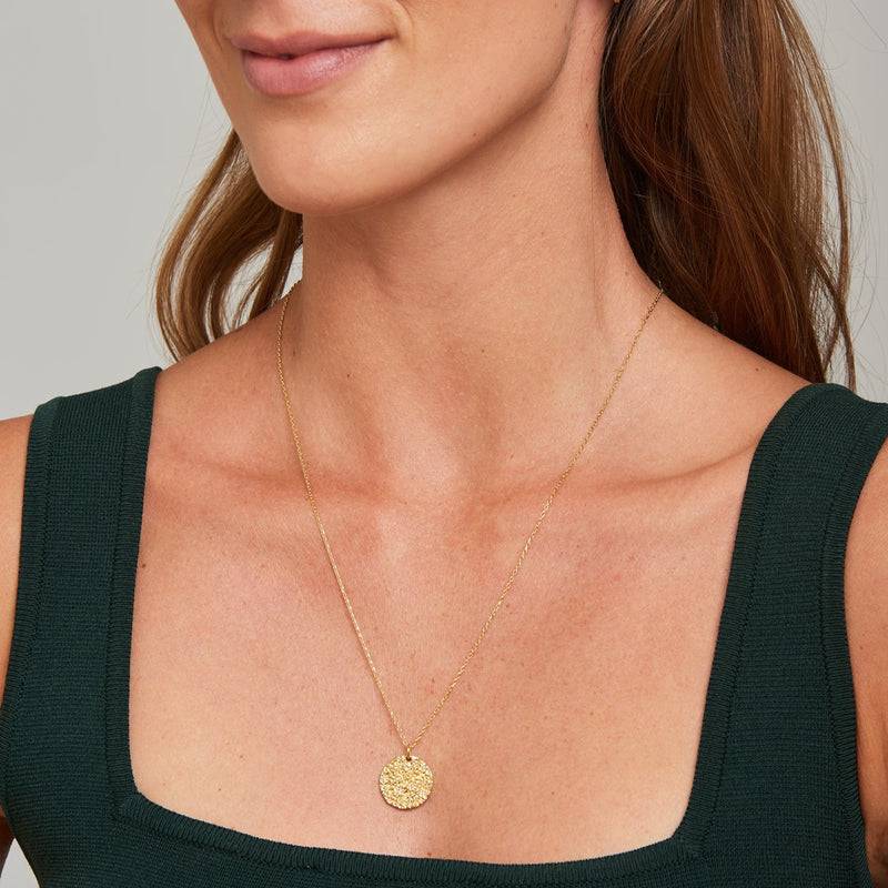 Mosuo Jewellery Vollmond Halskette - Vermeil Neuheiten
