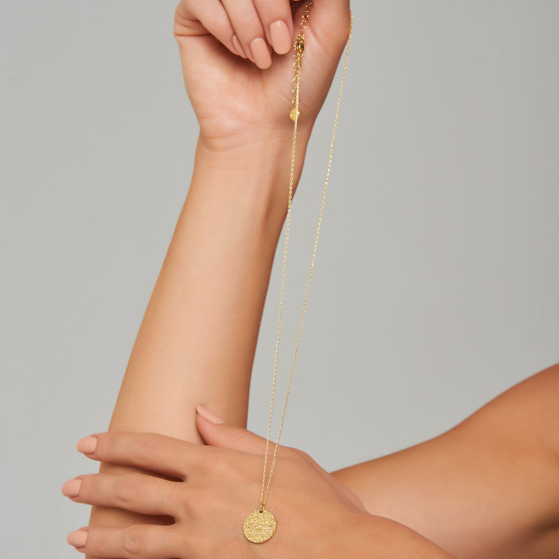 Mosuo Jewellery Vollmond Halskette - Vermeil Neuheiten