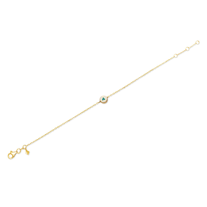 Mosuo Jewellery Emaille Dreieck Armband Super Sparpreis