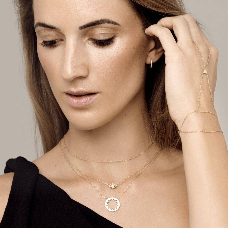 Mosuo Jewellery Diamant Creolen Begrenzt auf 3 Tage