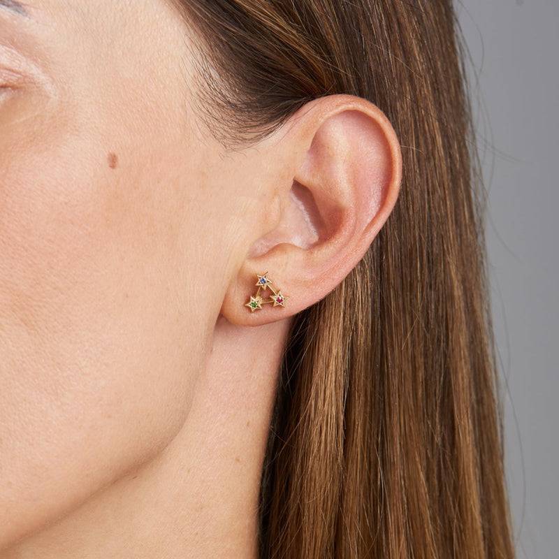 Mosuo Jewellery Regenbogen Stern Ohrstecker Hotsell