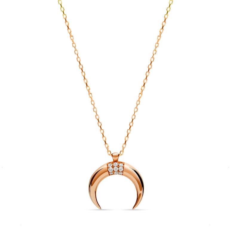 Mosuo Jewellery Mond Diamant Anhängerkette Sonderangebot